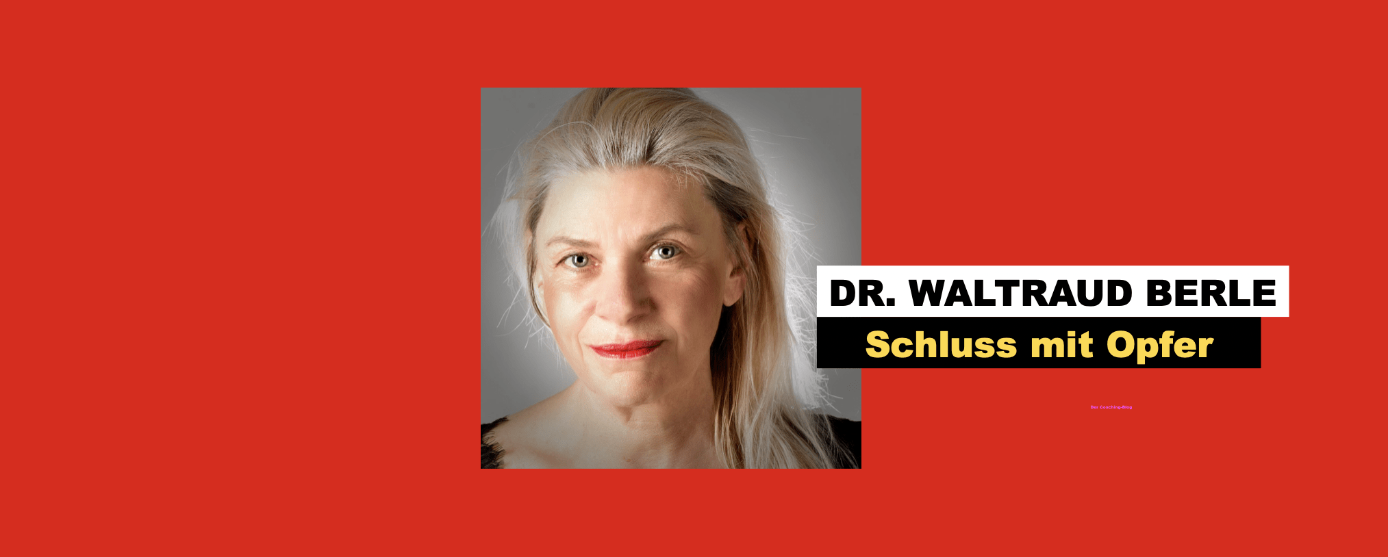 Coaching-Blog Dr. Berle